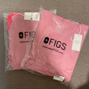 Figs Chalk Pink Set - Medium